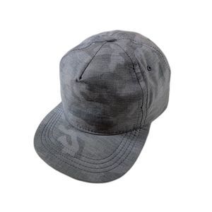 Vuori Camo Hat Adult Unisex Moisture Wicking Lightweight Strapback grey soft